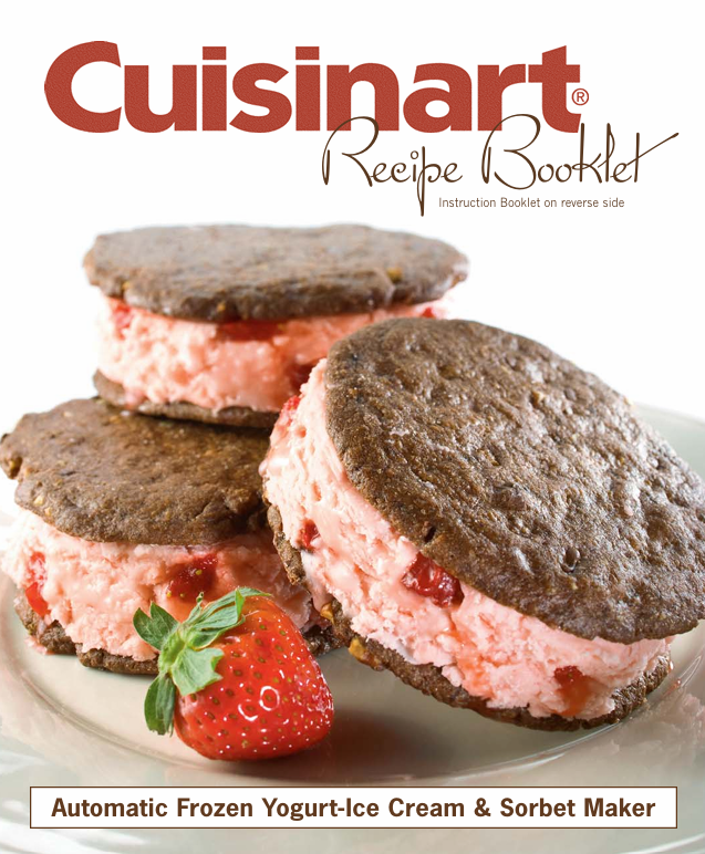 cuisinart ice cream maker recipes