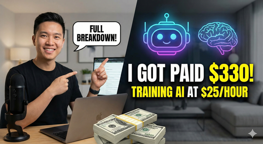 How I Earned $330 Working with an AI Training Company (With No Prior Experience)