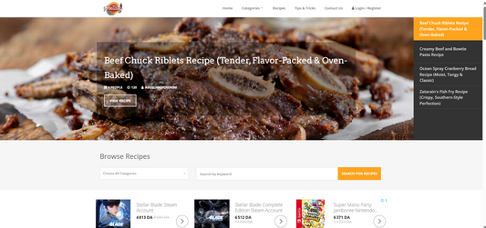 Gusto - Recipes Management System