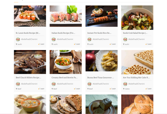 Gusto - Recipes Management System